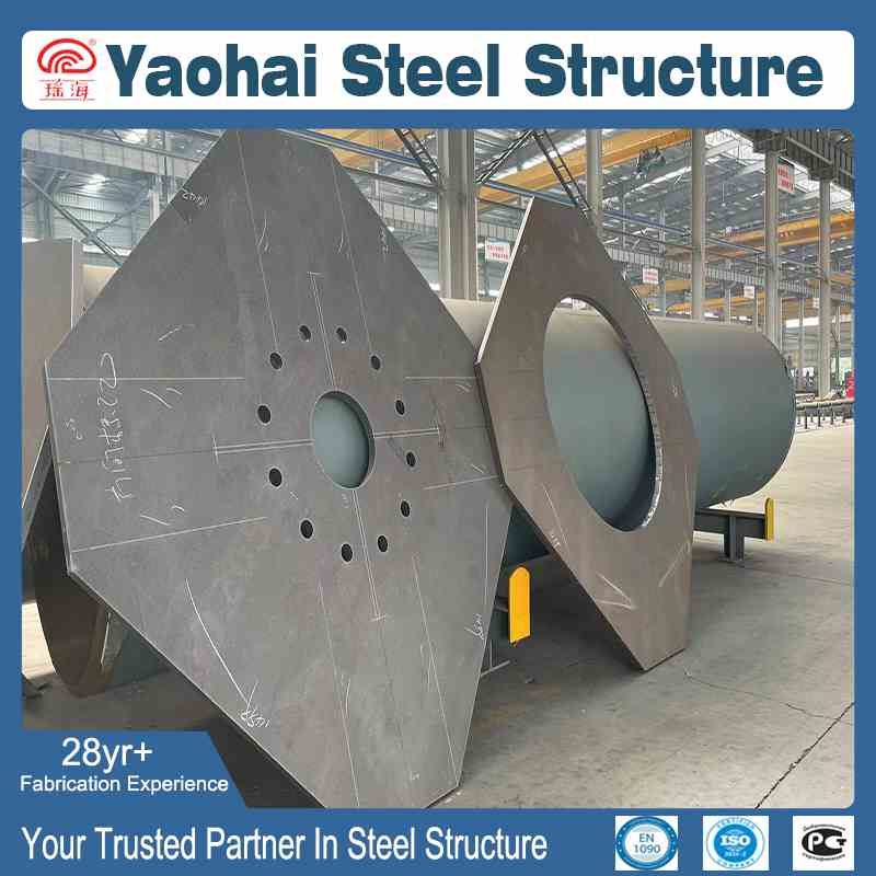 Heavy Steel Connection Plate Assembly