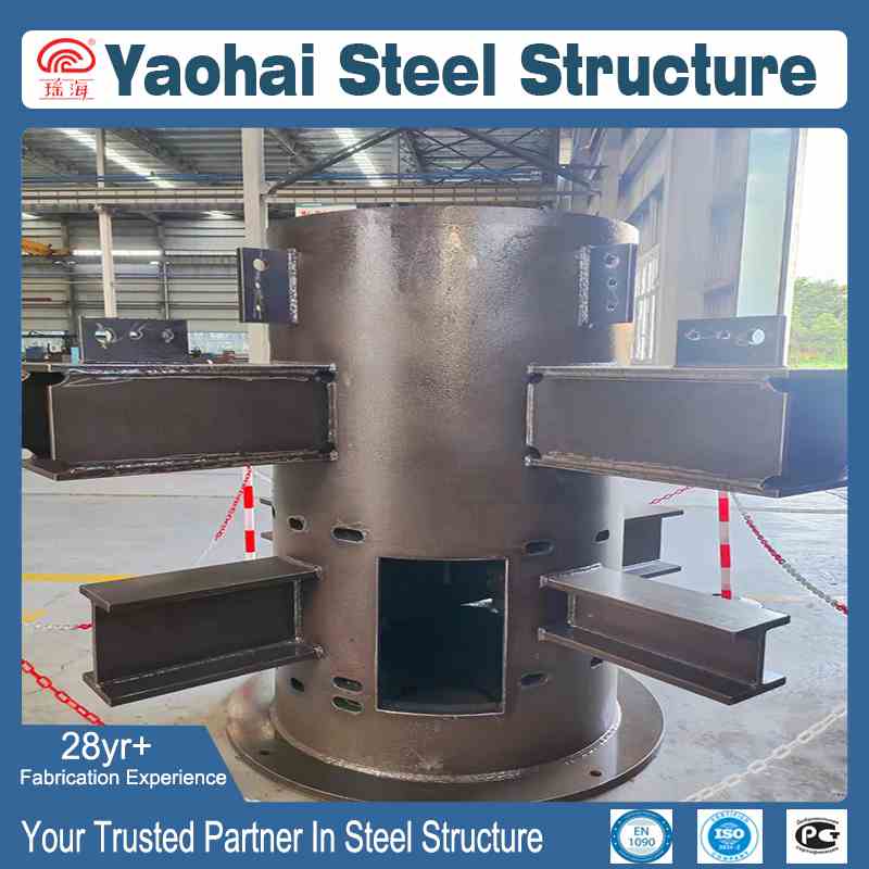 Circular Steel Column Node