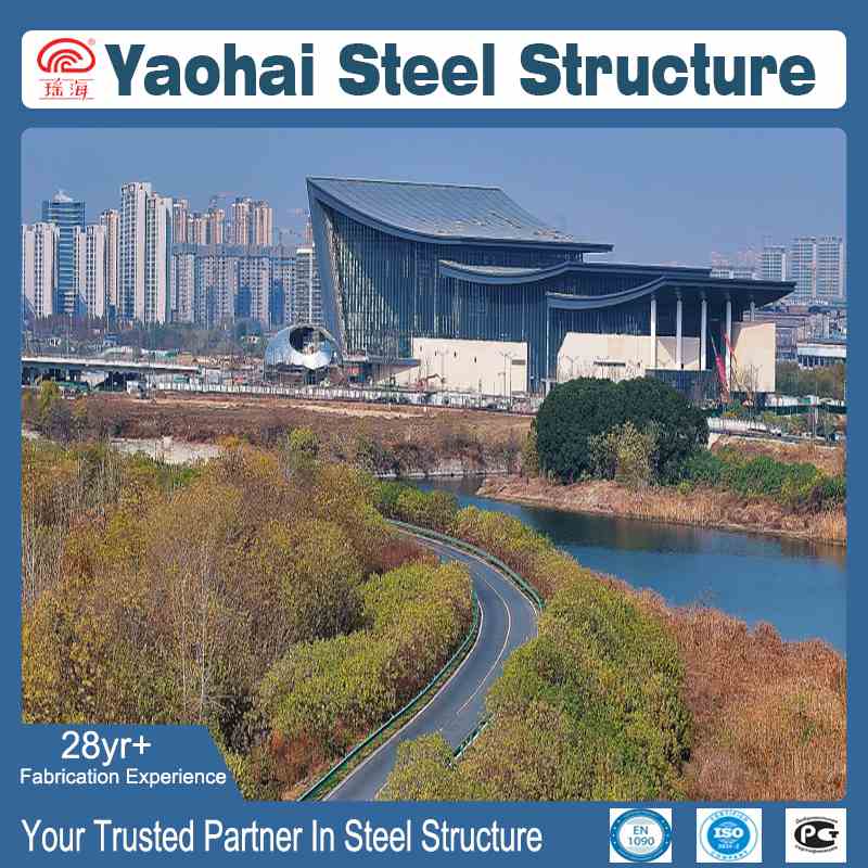 Large Span Steel Structure Museum Building