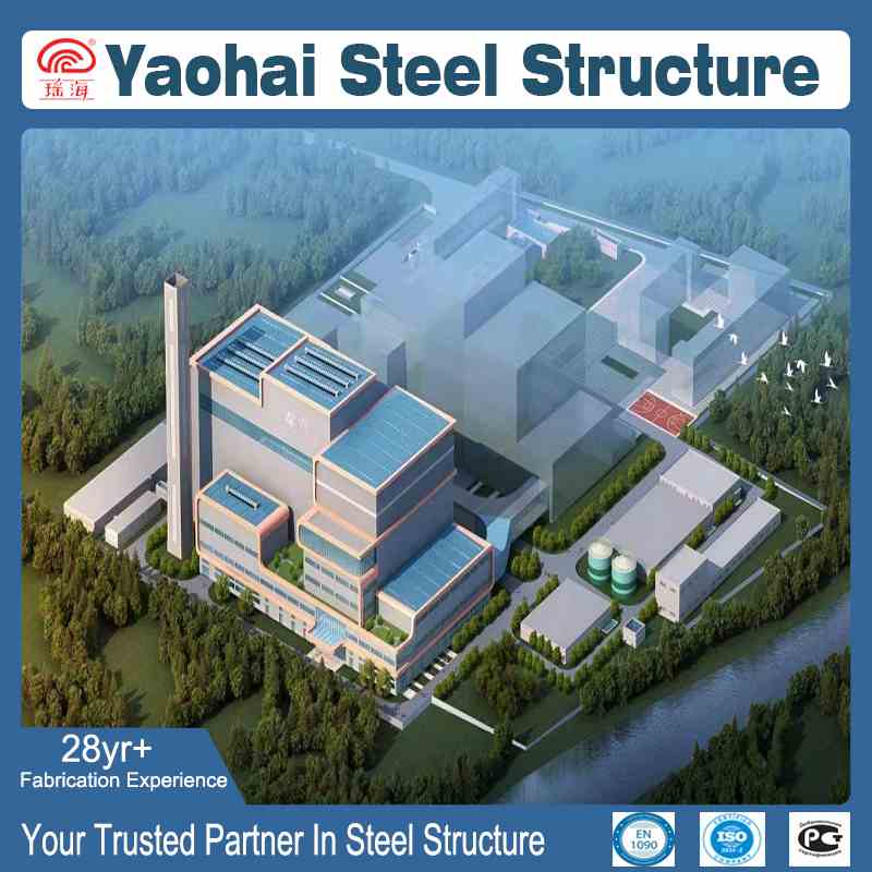 Steel Structure Energy Plant Building