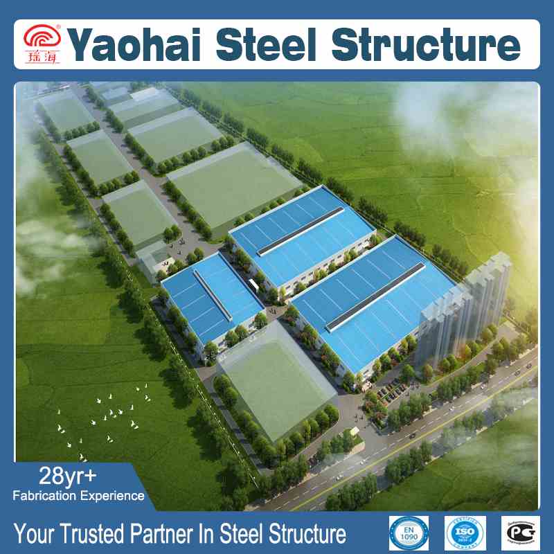 Prefabricated Steel Structure Utility Plant