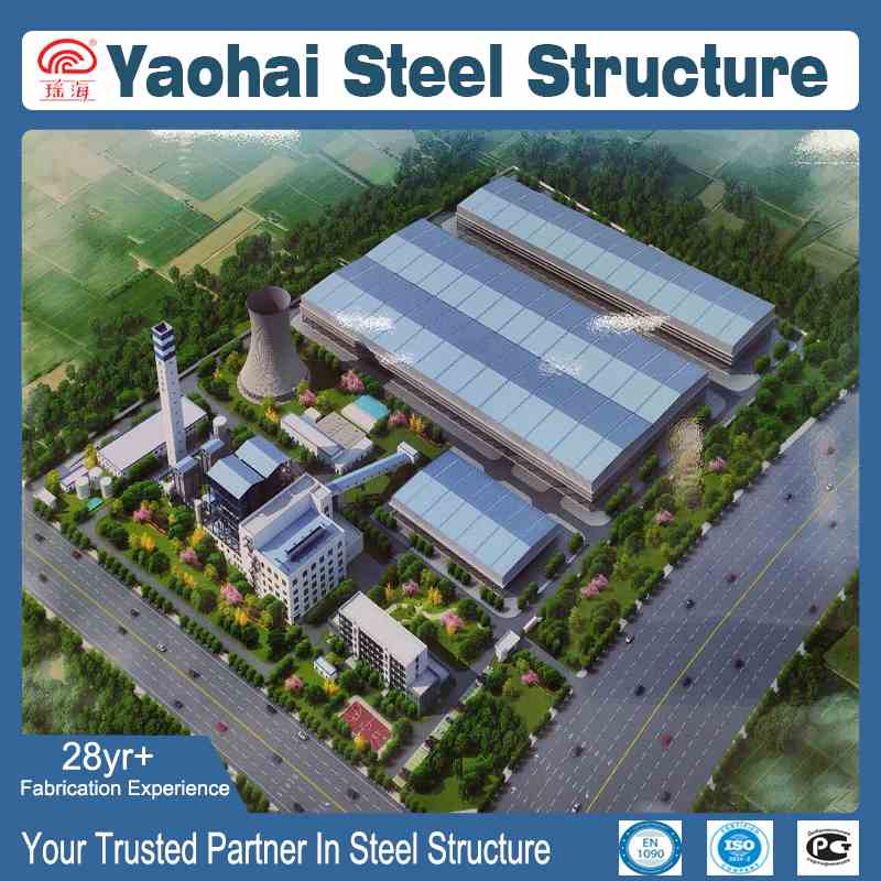 Large Span Steel Structure Industrial Park Building