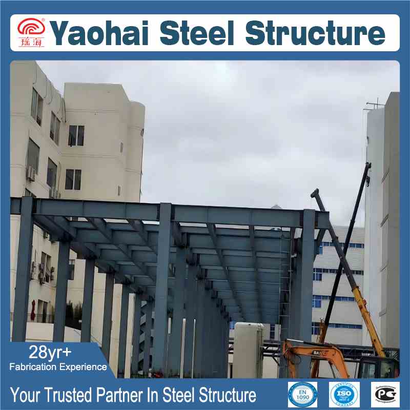 Prefabricated Metal Frame Warehouse Building