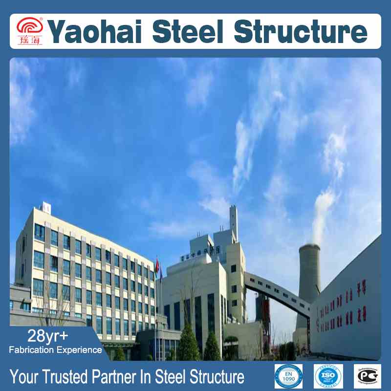 Modern Industrial Complex Supporting Building Project