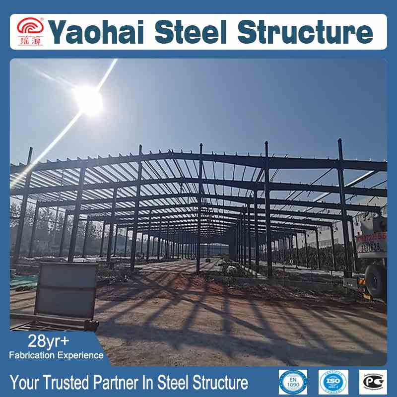 Steel Structure Workshop Installation