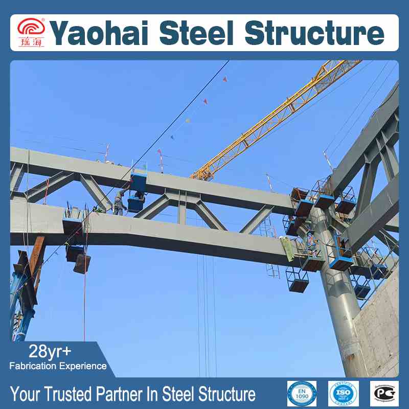 Custom Steel Structure Truss Components