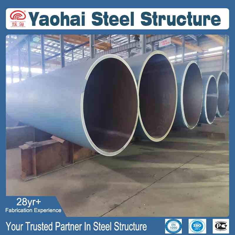 Custom Large-Diameter Steel Pipe Column Components