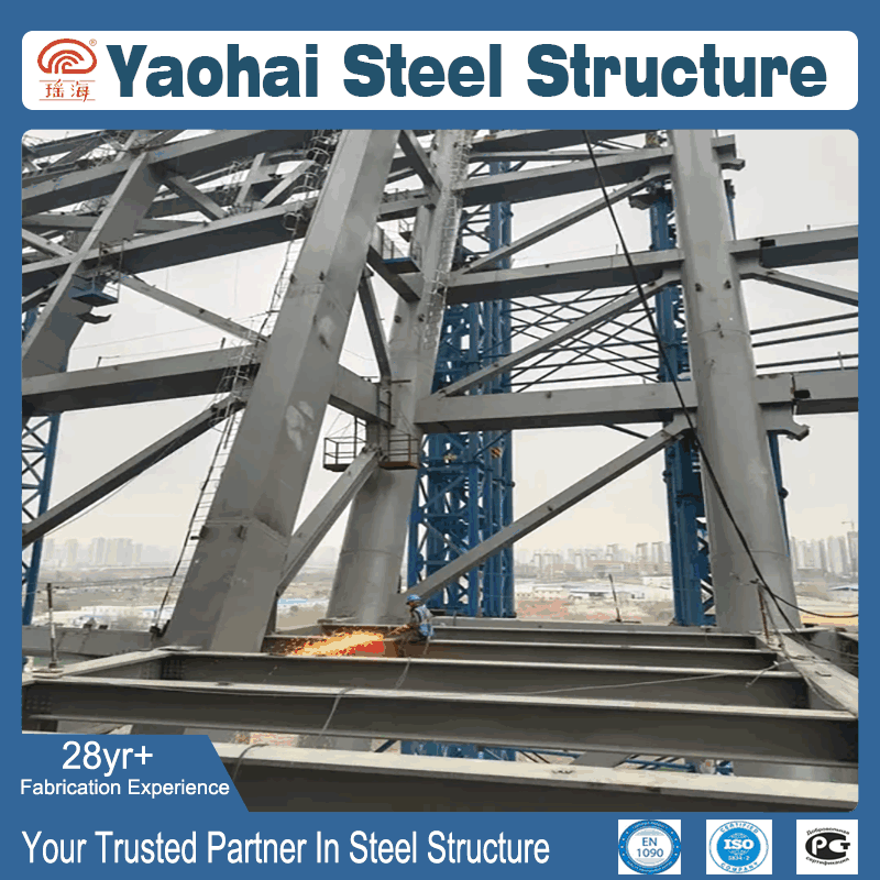 Large-Scale Steel Truss Bridge Construction