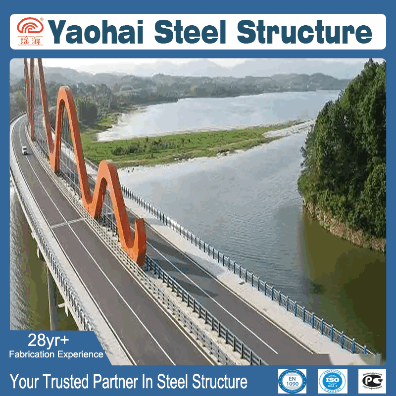 Special-Shaped Steel Bridge Structure Hoisting