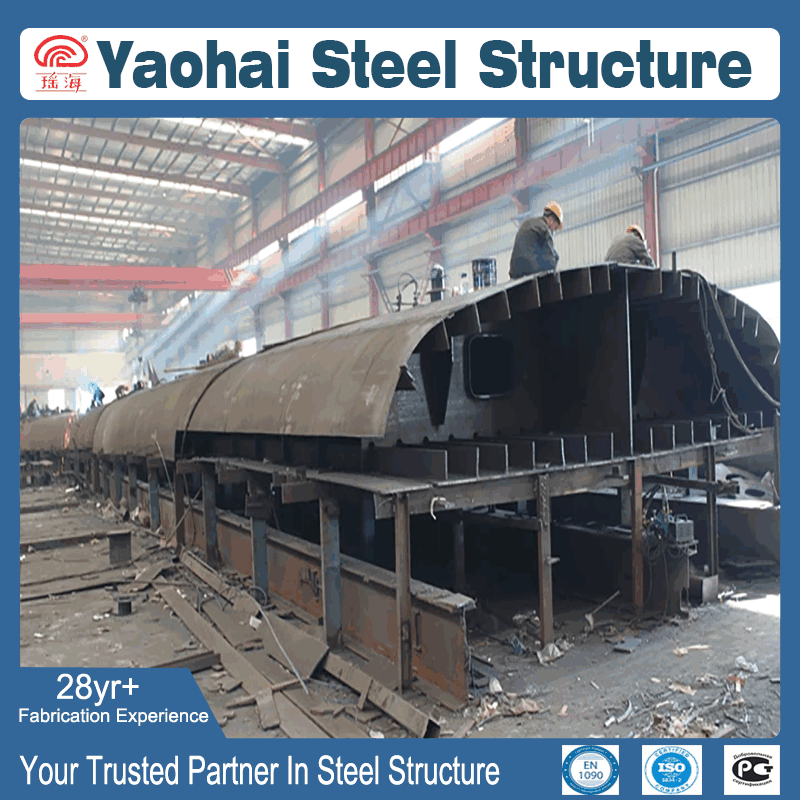 On-Site Welding for Steel Bridge Structure