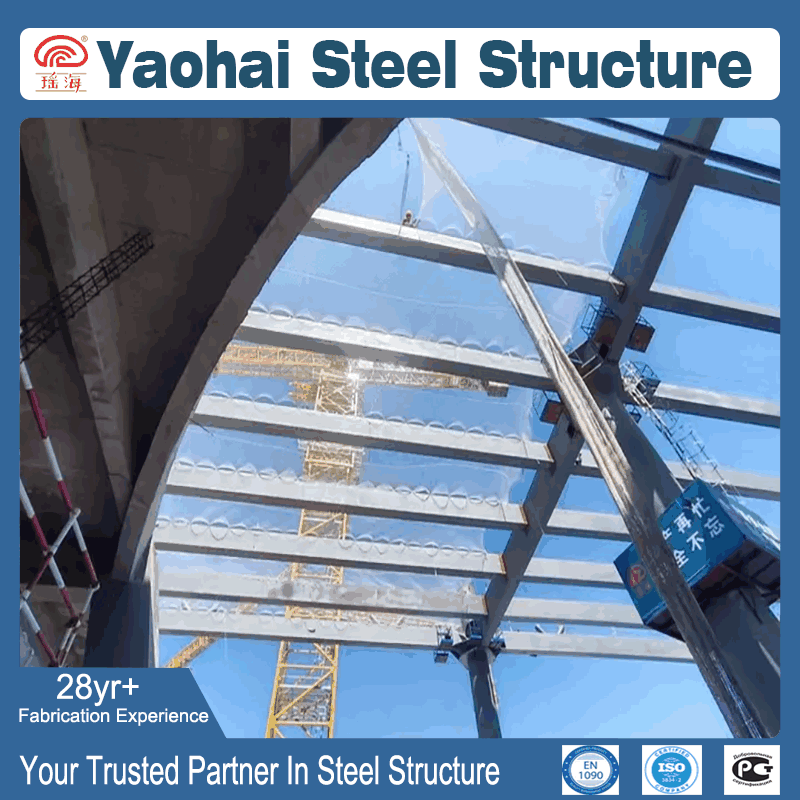 Cable-Stayed Steel Bridge Structure