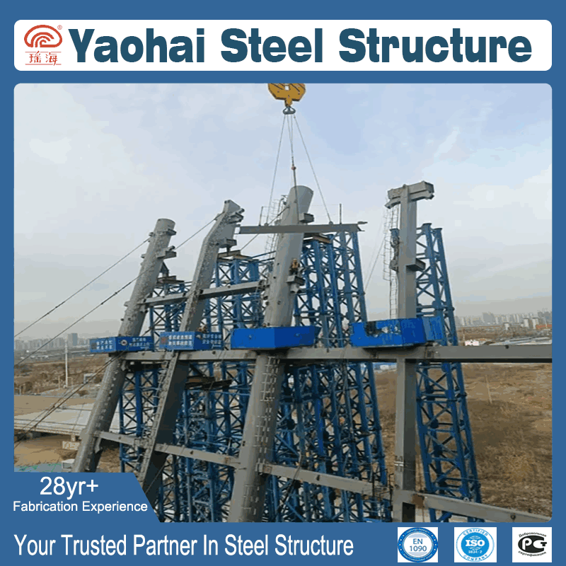 Large Steel Box Girder Fabrication for Bridges