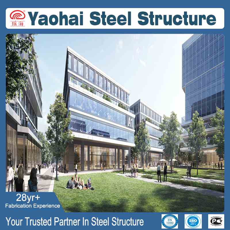 Production and Finance Center Style Commercial Steel Structure Project