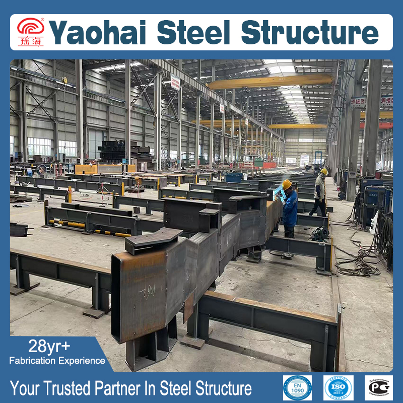 Industrial Steel Plate Welding and Assembly