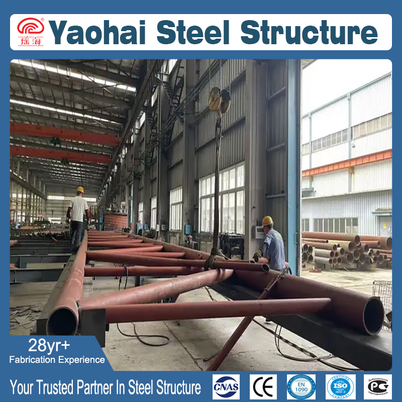 Durable Welded Steel Pipe Columns for Large-Span Projects