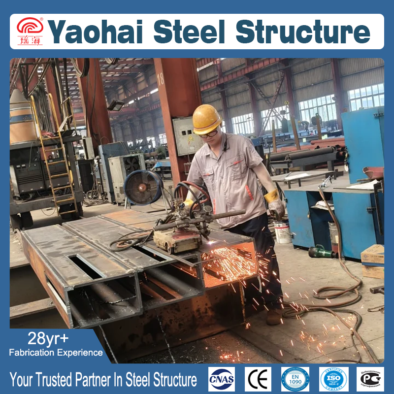 Custom Fabricated Steel Girders for Engineering Projects