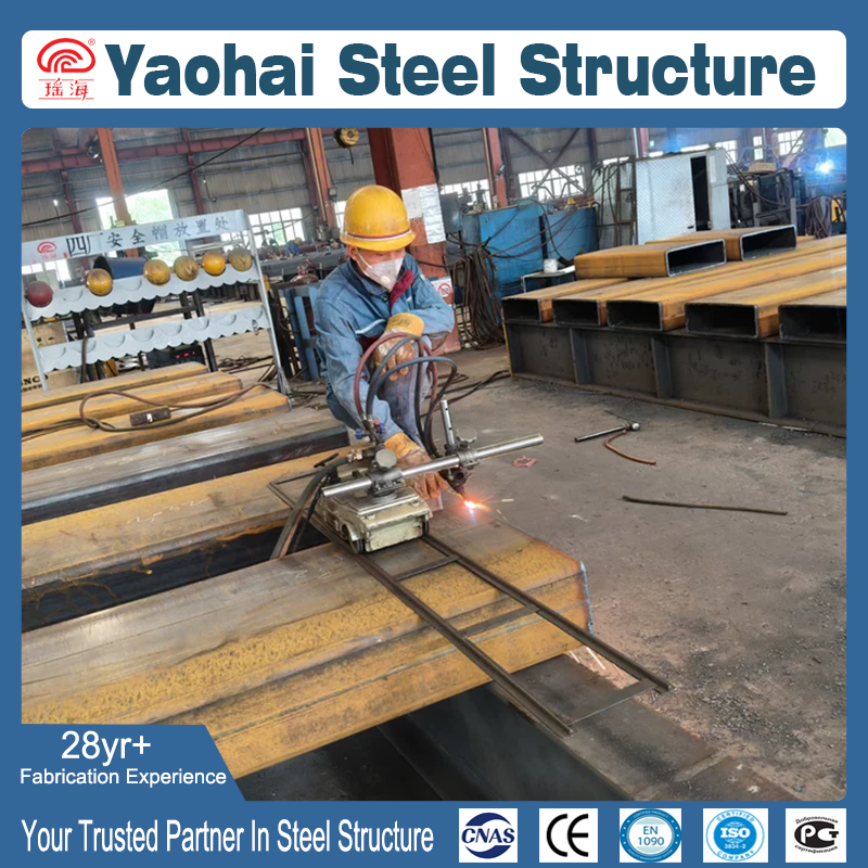 Heavy Steel Beam Fabrication for Large Industrial Plants