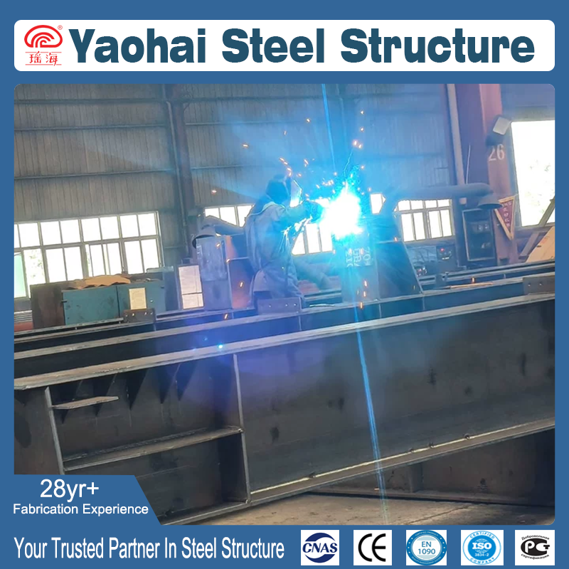 Heavy Structural Beams for Large Building Frameworks
