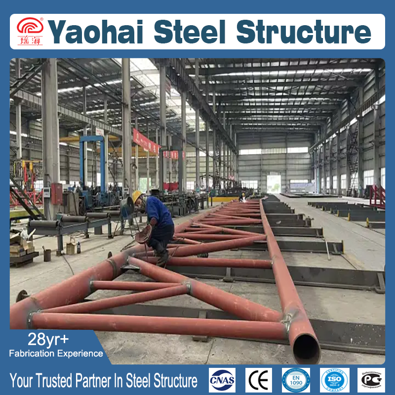Custom Fabricated Steel Columns for Complex Structures