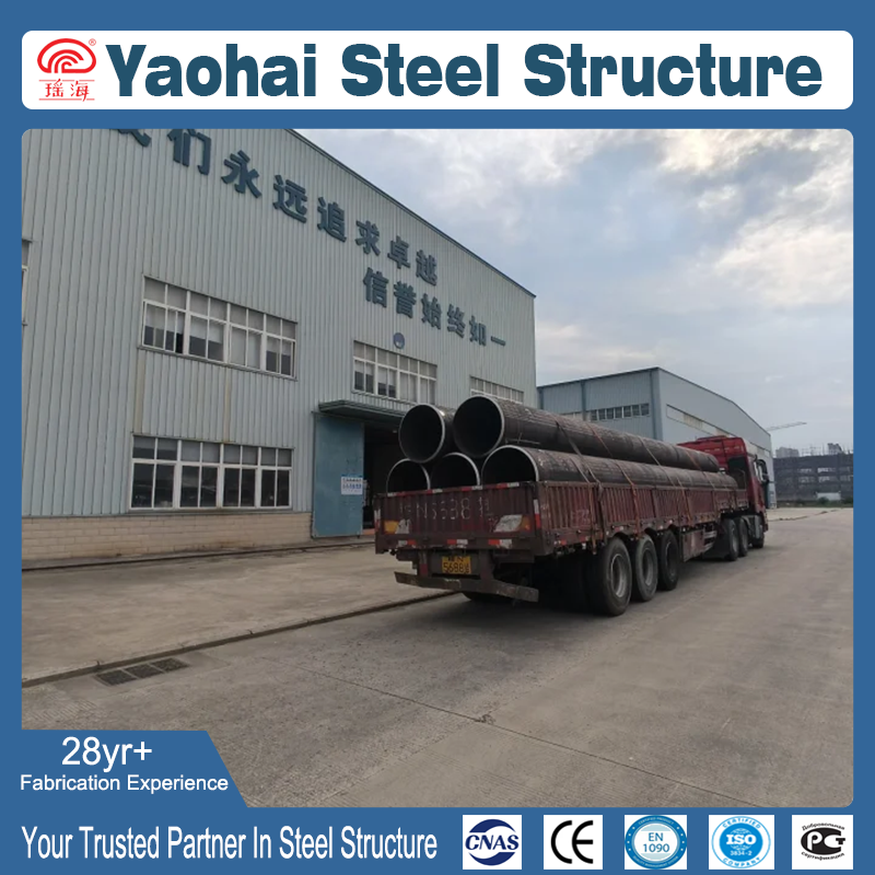 Structural Steel Beam Fabrication for Wide Interior Spaces